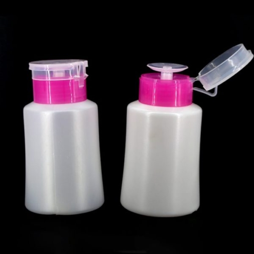 165ML High-quality Thick Nail Polish Remover Dispenser Pump Bottle Empty Container-4