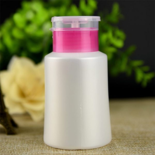 165ML High-quality Thick Nail Polish Remover Dispenser Pump Bottle Empty Container-5