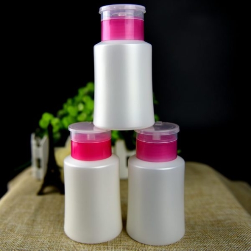 165ML High-quality Thick Nail Polish Remover Dispenser Pump Bottle Empty Container-7