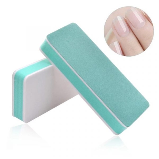 2 Ways Square Shape Nail Shiner Buffer Polishing Block Sanding Files