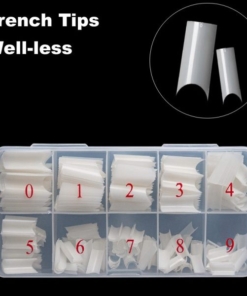 500PCS C Curve Well-less French Nail tips With Box