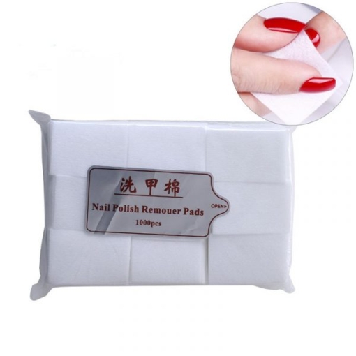 750PCS Lint-Free Hard Nail Wipes Gel Polish Remover Cotton Pads