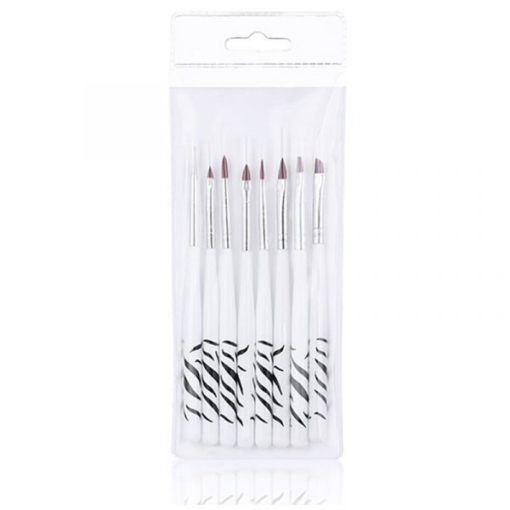 8PCS Nail Art Design Polish Brush Painting Pen Set-6