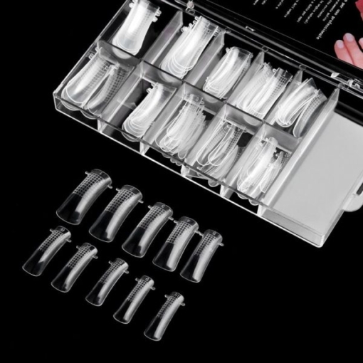 details of 100pcs Dual Forms Nail Mould Tips With Box Type 2-2