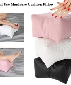 Dual Use Soft PU Nail Art Table Hand Rests And Foot Cushion Pillow