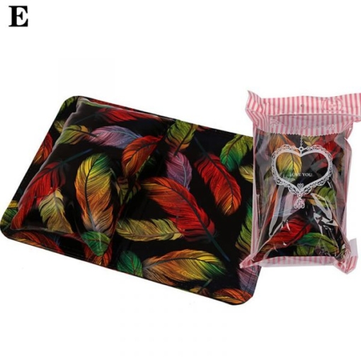 Fashionable Style Soft PU Leather Nail Art Hand Rest Cushion With Foldable Mat Pad Set-13