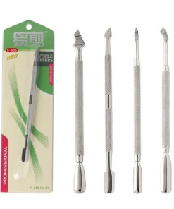 High Quality 4 Designs Stainless Steel Manicure Remover Tool Cuticle Pusher S505,S506,S508,S511