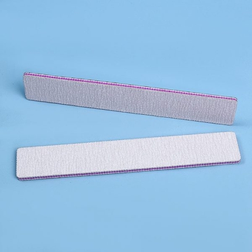 High-quality Rectangle Shape Double Sided Grit Emery Nail Polishing File-4