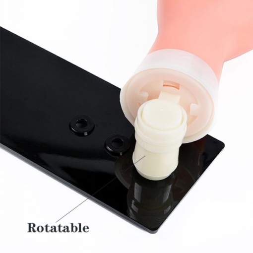 Movable Practice Trainer Hand Plastic Soft Hand for Nails With Board-6