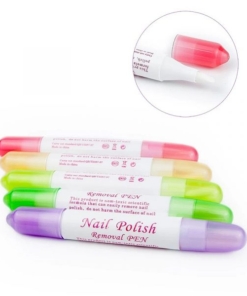 Nail Art Polish Corrector Removal Remover Pen With Replacement Tips