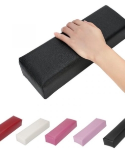 Nail Art PU Leather Hand Rest Manicure Cushion Pillow