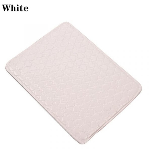 PU Leather Pillow Hand Holder Heart Pattern Manicure Table Mat Pad-4