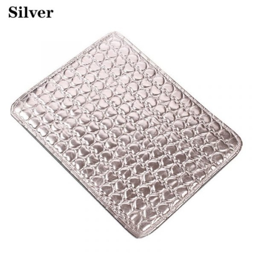 PU Leather Pillow Hand Holder Heart Pattern Manicure Table Mat Pad-9