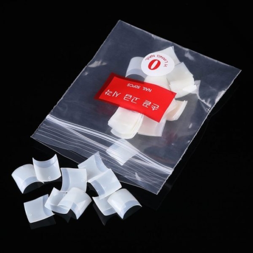 small package of Artificial Long French Edge Nail tips