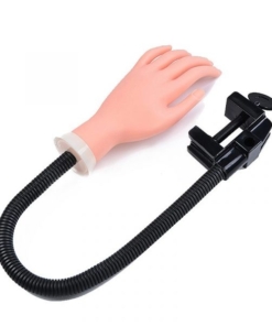 Soft Fake Practice hand with flexible arm and desk clamp