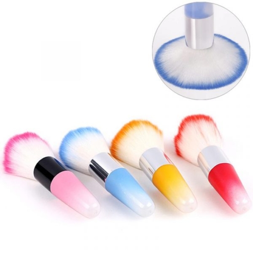 Soft Nail Art Brush Powder Dust Remover Brush Make Up Foundation Brush-1