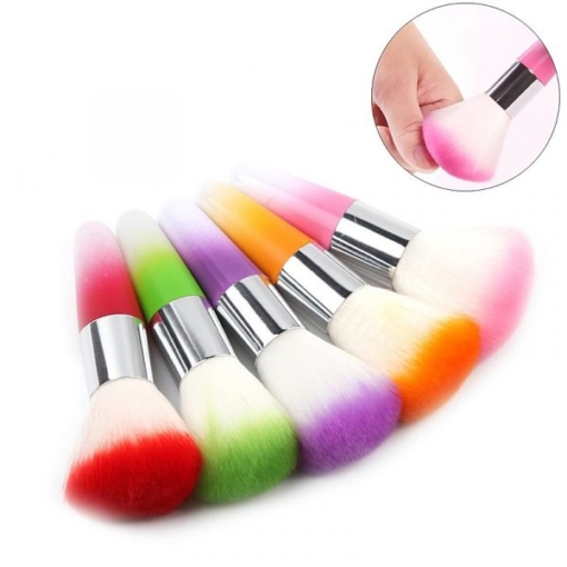 Soft Nail Art Brush Powder Dust Remover Brush Make Up Foundation Brush