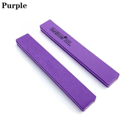 Sunshine Washabale Rectangle Shape Double Sided Sponge Nail File Buffer-9