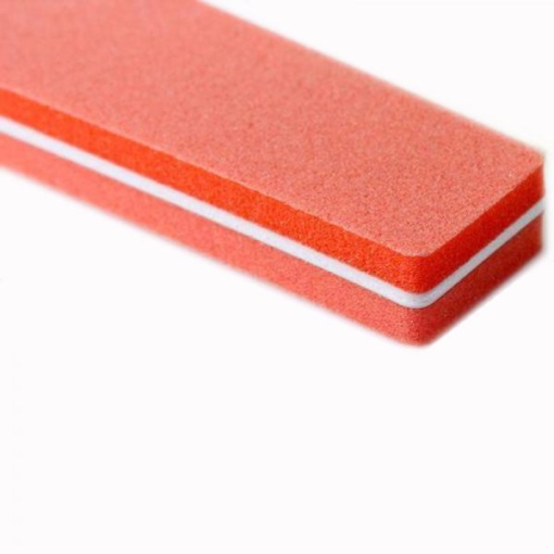 Washabale Rhombus Shape Double Sided Sponge Nail File Buffer-5