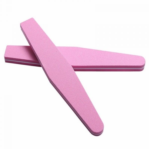 Washabale Rhombus Shape Double Sided Sponge Nail File Buffer-6